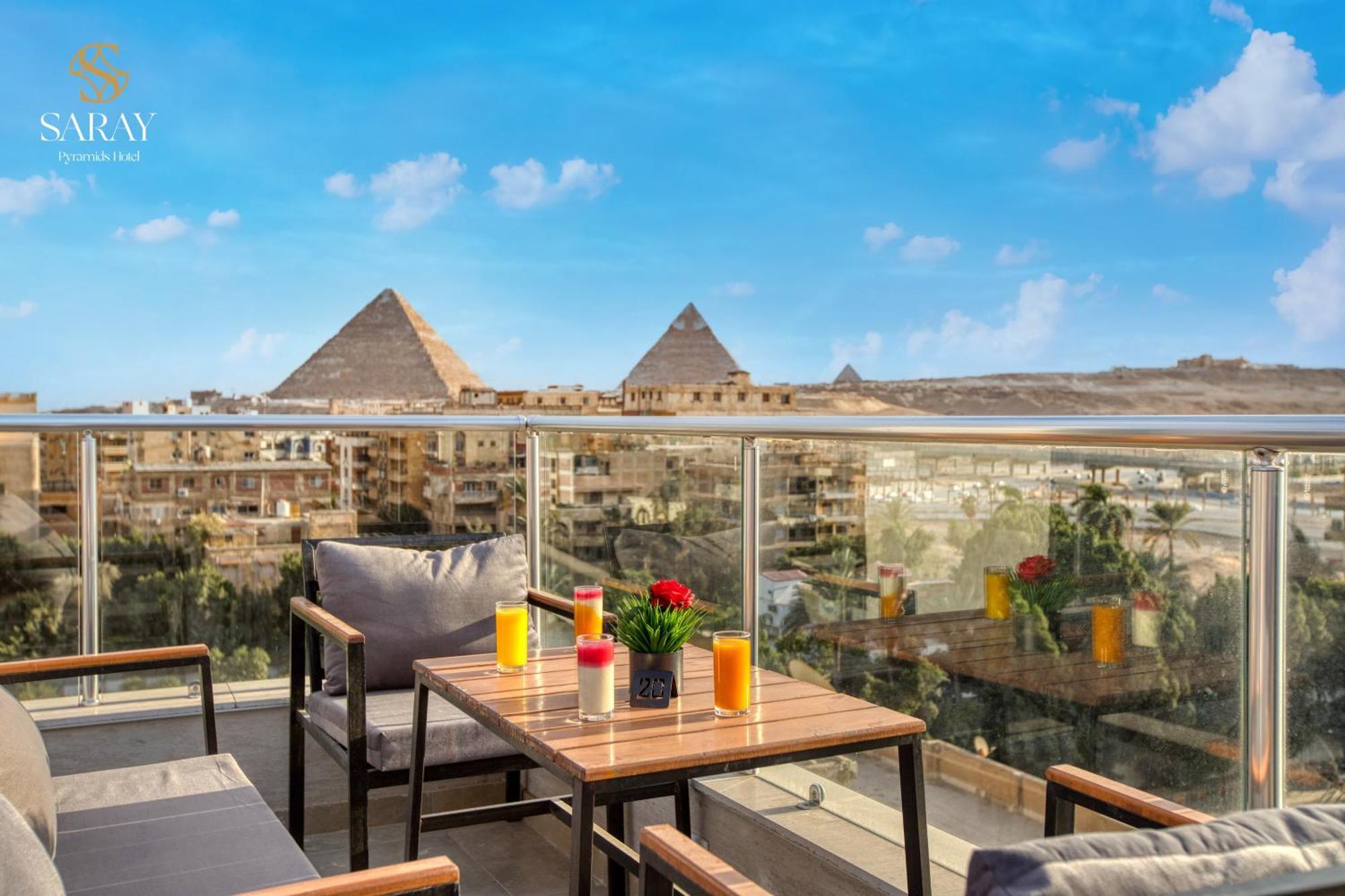 Saray Pyramids & Museum View Hotel Kafret el-Gabal Dış mekan fotoğraf