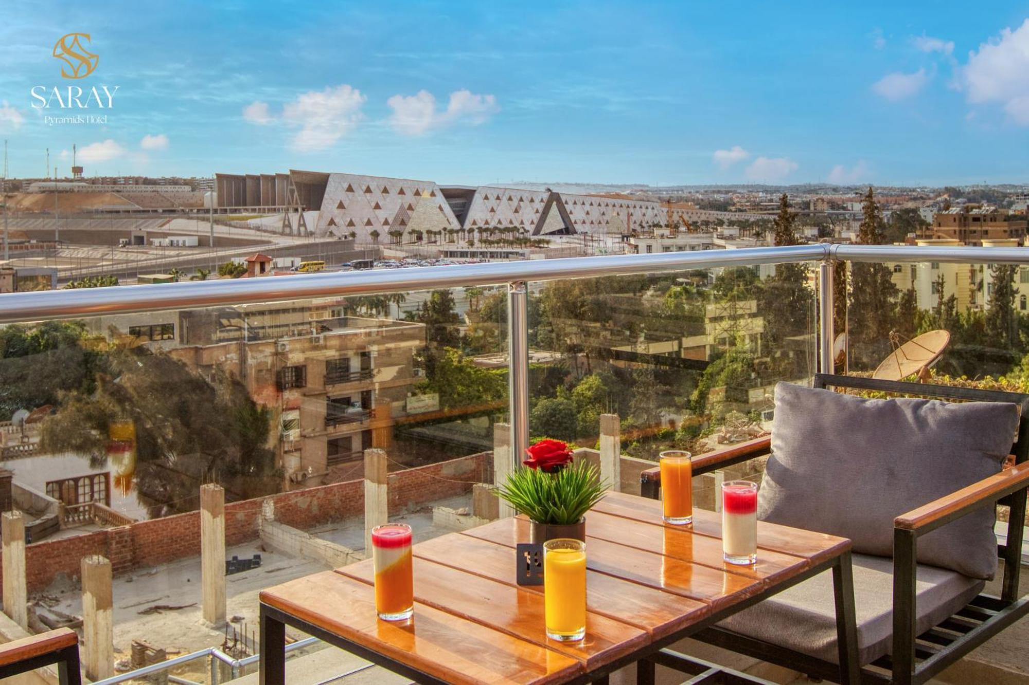 Saray Pyramids & Museum View Hotel Kafret el-Gabal Dış mekan fotoğraf