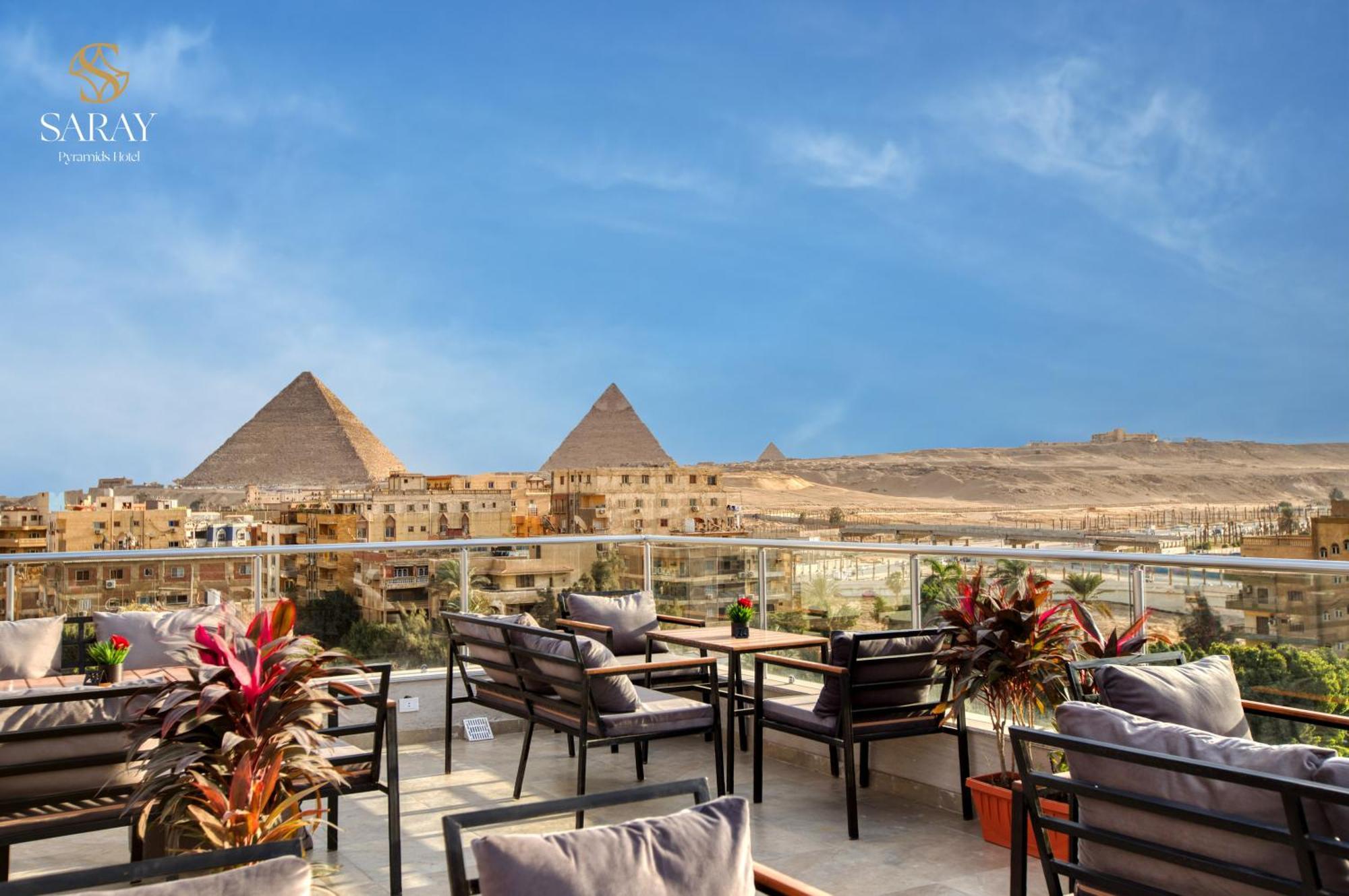 Saray Pyramids & Museum View Hotel Kafret el-Gabal Dış mekan fotoğraf