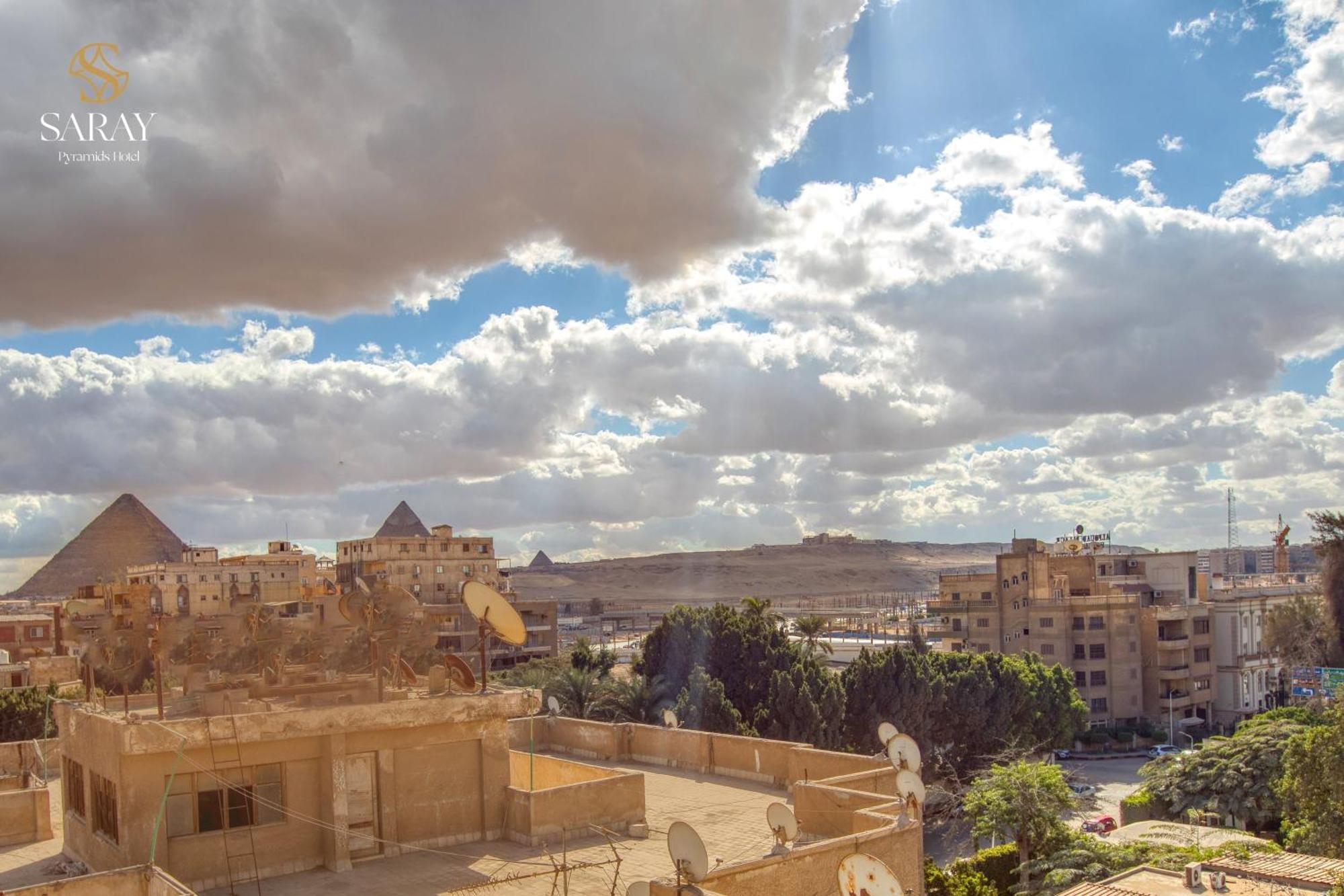 Saray Pyramids & Museum View Hotel Kafret el-Gabal Oda fotoğraf